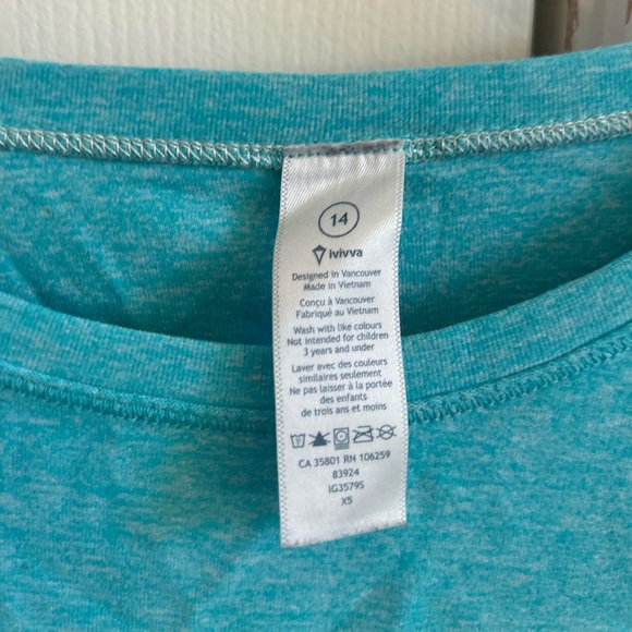 Ivivva longsleeve blue top - Picture 2 of 5